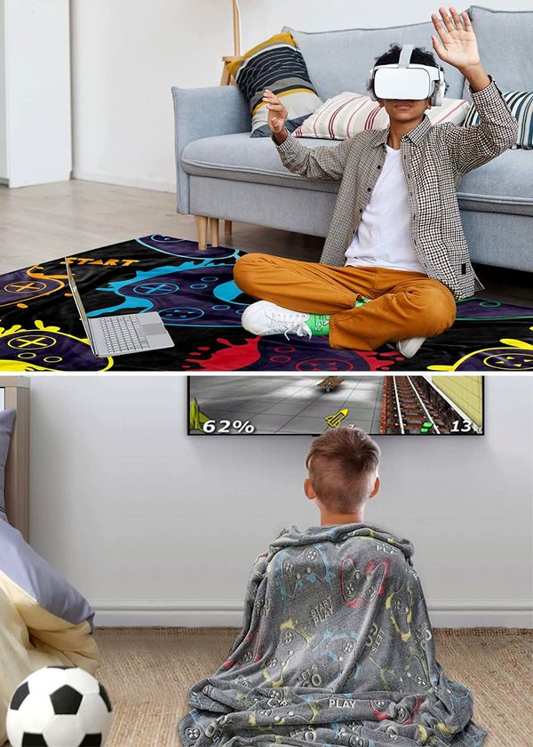 9 Gaming Blankets We Can't Get Enough Of: Get Ready For Cozy Epic Gaming Sessions!